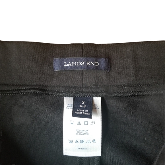 Land’s End Vintage-Style Full Circle Black Skirt - Picture 6 of 6